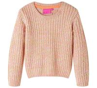 (128) Kids' Sweater Children Toddler Pullover Sweatshirt Knitwear Knitted Soft Pink