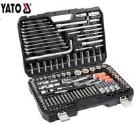 128 pcs Professional Ratchet Socket Set 1/4 3/8 1/2 Tools Toolbox Yato YT-38872