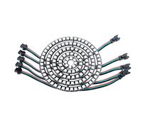 128 RGB LED Ring 128 X WS2812 5050 Full Color with Integrated Drivers 128 Bits forArduino Raspberry Pi ESP8266 Nodemcu DC5V