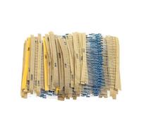 1280pcs 64 value 1/4W 1% Metal Film Resistor Assortment Kit Box 1ohm - 10mohm resistor samples pack NWPNLXEA