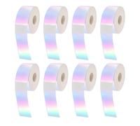1280PCS 8 Rolls Label Maker Tape, 12×40mmthermal Printable Labels Compatible with P15/P12/P11/D30/D32/D35/Q30 Label Printer