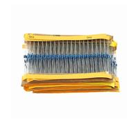 1280pcs/lot 64values Resistor Kit 1/8W 1% Metal Film Resistor Assortment Kit Set 1ohm - 10mohm resistor samples DIY pack Capacitance Meters