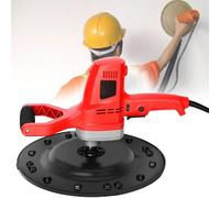 1280W Electric Concrete Cement Mortar Trowel, Handheld Wall Smoothing Polishing Machine Multi-Function Sander Grinder Wall Plasterer with 6 Variable Speed for Industry Construction Sites