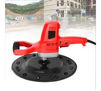 1280W Electric Concrete Cement Mortar Trowel Plastering and Plastering Machine Handheld Cement Wall Surface Smoothing Machine with 6 Variable Speed for Industry Construction Sites