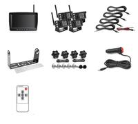 1280x720 Definition AHD Wireless Truck DVR Monitor 7" Night For Vision Backup Recorder Wifi Camera For Bus Car Reversing Camera(4 cameras)