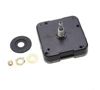 12888 Wall Clock Movement Quartz Repair Mechanism for DIY Large Clocks, 18mm and 23mm Shaft Length with Hexagonal Nut and Washers(B)