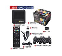 (128G British Rules (English) 40,000+ Games) G11PRO home TV game console dual system set-top box 4K HD wifi open source arcade