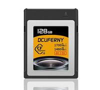 128G CFexpress Type B Memory Card,Up to1700MB/s Read1480MB/s,Write Raw 4K/8K Video Recording for Express Transfer& Large Storage For Nikon Z6/Z7/Z9/D6,Canon EOS1DX/EOS-R5,Panasonic S1/S1R,DJI Ronin 4D