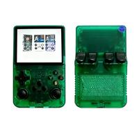 128G Retro Snap Game Console, 2026 New Retro snap Play, R36s Handheld Game Consoles, 3.5-in 4k HD Screen, Long Battery Life, Open Source Games Player (Green)