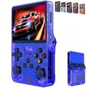 128G Retro Snap Game Console Official, R36s Retro Game Console, Mini Portable Handheld Video Game Consoles, 3.5" IPS HD Screen, Open Source Games Player