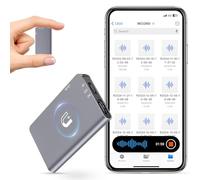 128GB(1520Hour) Magnetic Digital Voice Recorder - Voice Activated Recorder with AI-Intelligent Triple Noise Reduction - Audio Recorder Device for Lectures Meetings Interviews