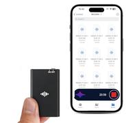128GB（9200H Storage） Magnetic Voice Recorder - Coptdyy Recording Device with DSP4.0 AI Noise Cancellation, HD Audio Recorder, Compact Voice Activated Recorder for Lectures/Meetings/Interviews