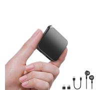 128GB Audio Recorder, 1880H Voice Recorder Device with Noise Reduction, Mini Password Recording Devices for Interviews, 1536Kbps Digital Voice Recorder with