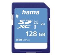 128GB CL.10 UHS-I 80MB SDXC Card, FIN Packaging