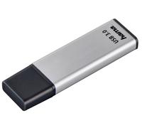 128GB Classic USB 3.0 Flash Drive - 40MB/s, Silver - HAMA