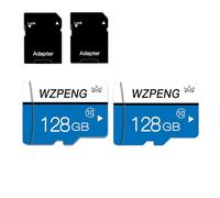 128GB Micro Sd Card Class 10 Memory Card with sd Adapter Fast Speed TF Card for Tablet/Mobile Phone/Camera -2PCS