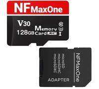 128GB MicroSD Memory Card with SDXC SD Adapter - 128GB Memory Compatible with UHD Video, 4K Camera, Gopro, Samsung, Nintendo DS, Drone, Tablet, Phone - Speed up to 100Mbs C10