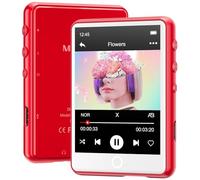 128GB MP3 Player Bluetooth 5.3 with 2.4" Full Touch Screen,MECHEN Portable Digital Music Player with HD Speaker,FM Radio, HiFi Lossless Sound, Recording, Support up to 512GB.