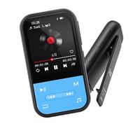 128GB MP3 Player - Clip MP3 Player with Bluetooth 5.3, Portable Music Player with FM Radio, Voice Recorder, Pedometer, Mini Design Ideal for Sport, Earphones Included