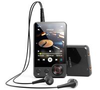 128GB MP3 Player with Bluetooth - MECHEN D53 Portable MP3 Touch Screen Music Player with HiFi Speaker, 2.4" Screen MP3 Player with Voice Recorder, FM Radio, Support up to 512GB SD Card