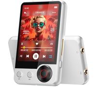 128GB MP3 Player with Boosted Bluetooth 5.3, Music Player Features HD Speaker, 2.4" Touchscreen, Expandable SD Card Slot, Dual Headphone Ports, Supports FM Radio, Voice Recorder, E-Book, and More