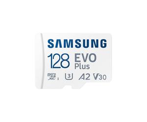 128GB Samsung EVO Plus UHS-1 (U3) microSD Card & Adaptor ( MB-MC128SA/EU )