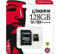 Kingston Technology 128GB SDXC Canvas Select Plus 100R C10 UHS-I U3 V30
