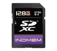 128GB SD Card UHS-II V60 U3 SDXC Memory Card, High Speed Read up to 280MB/s, V60 Memory Cards for Professional Camera 4K/6K Video