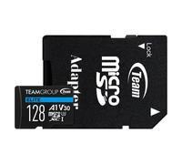 Team 128Gb Elite A1 Micro Sdxc Card With Sd Adapter Uhs-I Class 3 U3 A1 App Perf