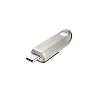 128GB Ultra Luxe USB Type-C Flash Drive, USB 3.2 Gen 1 Performance with a premium metal design, up to 400 MB/s, Silver