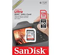128GB Ultra SDXC Card, SD Card, Memory Card With Up To 120 MB/s Read Speeds, For Entry Level And Mid-range Compact Camera's, Full HD Video, UHS-I, Class 10, U1