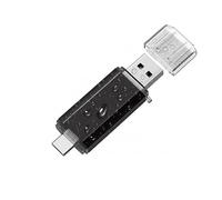 128GB USB 3.0 Flash Drive, 15MB/s Write Speed, Heavy Duty Water Resistant Memory Stick, Slim Fit Portable Thumb Drive for Travel & Universal Use