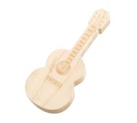 128GB USB 3.0 Flash Drive - High-Speed Wooden Guitar Design USB Stick, Portable Storage for Musicians/Guitarists/Tech Gifts