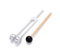 128Hz Medical Tuning Fork with Striking Mallet and Black Bag for Hearing Testing and Vibratory Sensitivity Diagnosis Applicable to Patients