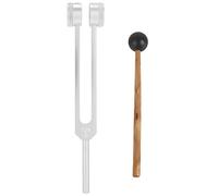 128Hz Tuning Fork, Aluminum Alloy Medical Tuning Fork for Hearing Examination, Accurate Frequency Response Tuning Vibration Health Therapy Tool, Sound Therapy, Balancing, Healers
