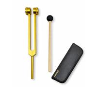 128Hz Tuning Fork for Deep Stress Relief, Ear Wellness, Holistic Healing and Sound Therapy