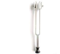 128Hz Tuning Fork Set for Frequency Healing Devices - Precise Vibration Tool for Neurological Assessment and Sound Therapy in Silver 31cm(A)