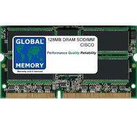 128MB DRAM SODIMM MEMORY RAM COMPATIBLE WITH CISCO CATALYST 6000 SERIES SWITCHES DISTRIBUTED COMPATIBLE WITHWARDING CARD (MEM-DFC-128M)