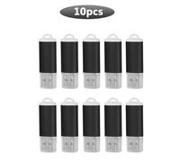 (128MB x10pcs, Black USB 2.0) 10PCS/lot Colour USB 2.0 USB Flash Drive 8GB 16GB 32GB 64GB USB Stick Pen Drive 1GB 2GB4GB Pendrive for Smart Phone/PCCustom