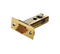 128mm (5") Heavy Duty Tubular Latch in Brass and Satin Stainless Steel