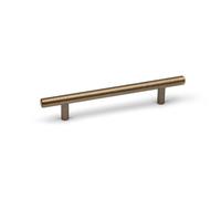128mm Antique Brass T-Bar Cabinet Handle Kitchen Cupboard Door Drawer Pull Bathroom Bedroom Furniture Wardrobe Replacement Upcycle