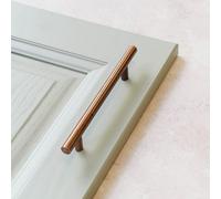 128mm Antique Copper Bar Handle