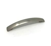 128mm Brushed Nickel Flat Bow Handle for Kitchen Cabinets | Bedroom | Bathroom | Furniture | Cupboards | 2 Sizes