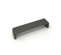 128mm Dark Grey/Titanium D Shape Handle for Kitchen Cabinets | Cupboard | Bedroom | Bathroom | Furniture