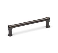 128mm Grey Industrial Kitchen Bar Handle Dark Brushed Pipe Style Pull Cupboard Cabinet Door Drawer Furniture Wardrobe Hardware