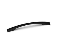 128mm Matt Black Cabinet Handle Curved Bow Cupboard Door Drawer Pull Wardrobe Furniture Replacement Upcycle