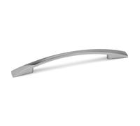 128mm Polished Chrome Kitchen Handle Curved Silver Slim Bar Cupboard Cabinet Door Drawer Pull