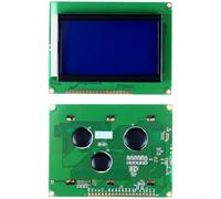 128x64 LCD Display Module 12864 Dot for matrix Screen with LED Backlight I2C Serial Port for Arduino Compatible for raspberry Pi Development Board(A)