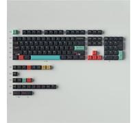 129 Keys PBT Dye-Sub Keycaps Cherry Profile Metropolis Keycaps Set Fit for 61/64/87/104/108 Cherry Mx Switches Mechanical Keyboard