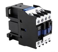 12A AC Contactor CJX2-1210 CJX2-1201 1P For Packaging Machinery Control AC220V AC380V Coil Voltage With 1NO 1NC Auxiliary Contacts(CJX2-1210 AC 380V)